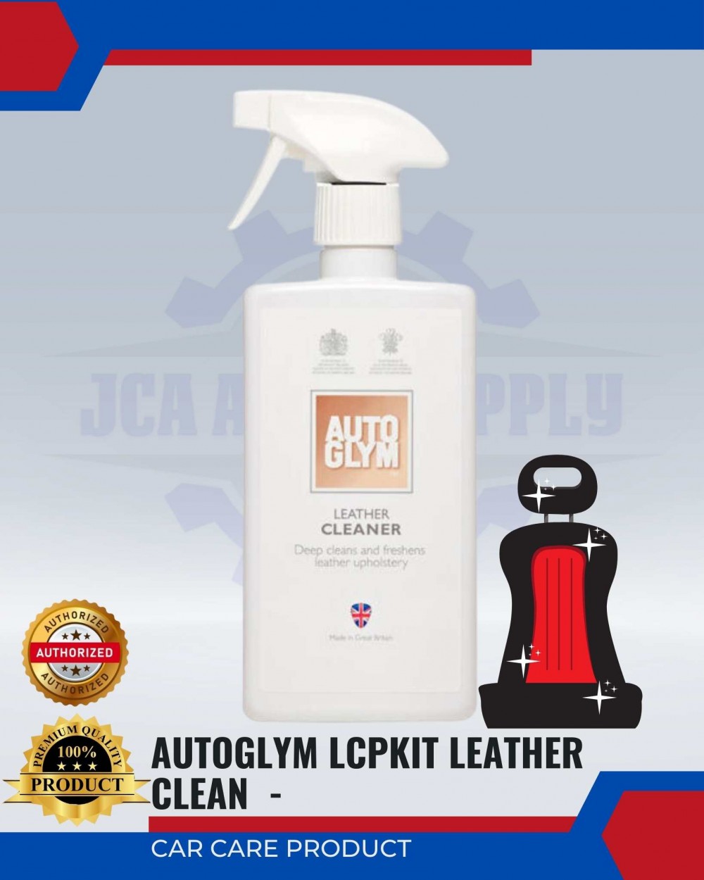 Autoglym LCPKIT Leather Clean and Protect Complete Kit Everything You